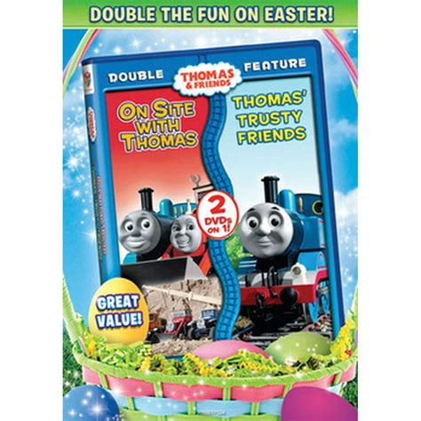 THOMAS & FRIENDS-TRUSTY FRIENDS/ON SITE W/THOMAS (DVD) (DVD) - Walmart.com - Walmart.com