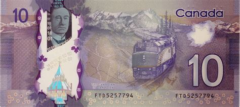 Canada 10 Dollar Polymer Note 2013|World Banknotes & Coins Pictures | Old Money, Foreign ...