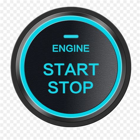 Button, Car, Engine, Journey, Power Button, Start, Stop Icon - Start Button PNG - FlyClipart