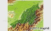 Satellite 3D Map of Nagaland
