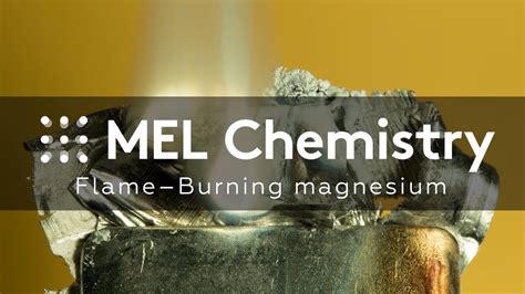 “Burning magnesium“ experiment from the “Flame“ set - YouTube