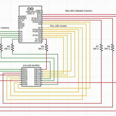 Scrolling Text on a 8x5 Multi-Color LED Matrix | Hackaday.io