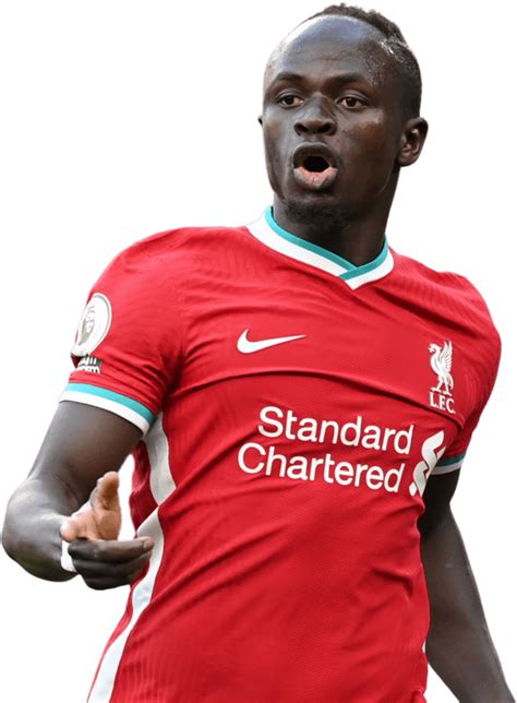 Sadio Mané Liverpool football render - FootyRenders