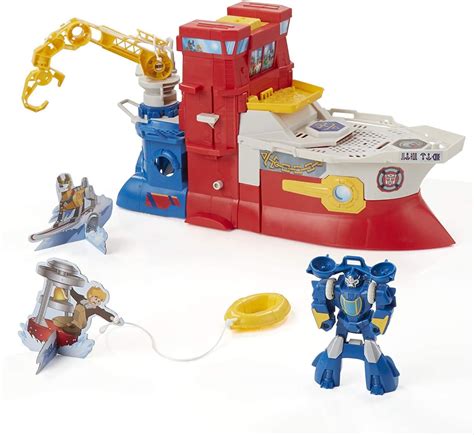 Buy Rescue Bots Heroes Transformers Rescue Bots High Tide Rescue Rig Playset Online at Lowest ...