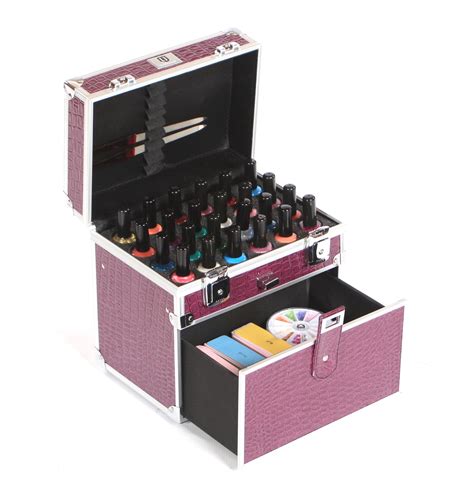 Nail Polish Box Case by Urbanity Cosmetic Varnish Vanity Makeup Beauty ...