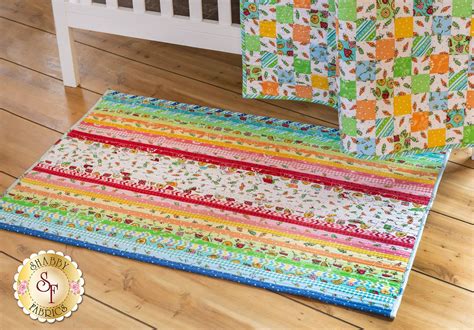 Jelly Roll Rug 2 Kit - Lil' Sprout Flannel | Shabby Fabrics | Rugs ...