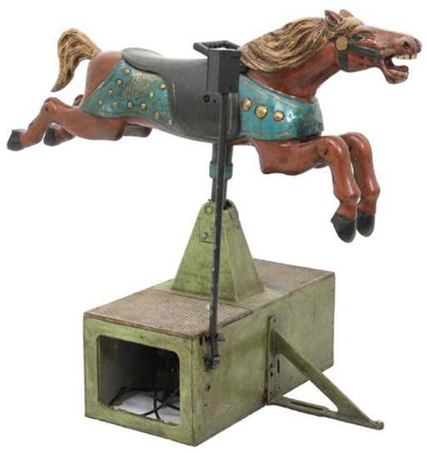 Vintage Child's Mechanical Horse Ride