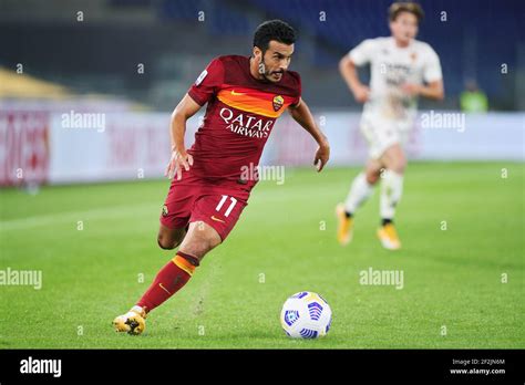 Pedro Rodriguez of Roma in action during the Italian championship Serie A football match between ...