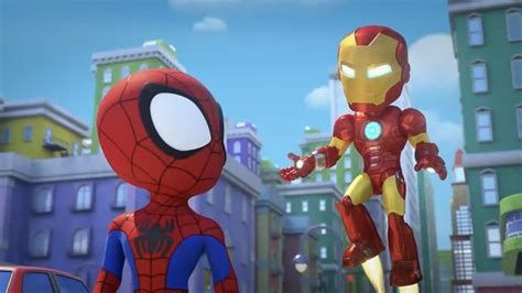 "Spidey and His Amazing Friends" Iron Man Lends a Hand (TV Episode 2022 ...