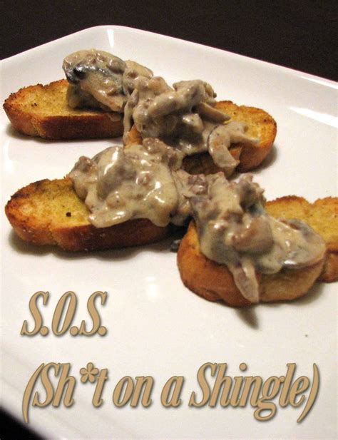 S.O.S. (Shit on a Shingle) - A Reimagined Comfort Food Classic