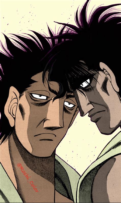 Sawamura vs Mashiba color : r/hajimenoippo