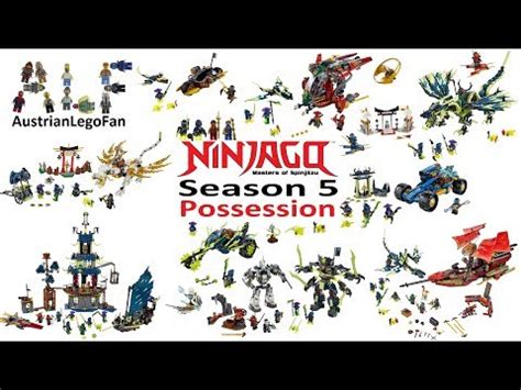 Lego Ninjago Season 5 Possession Compilation of all Sets - YouTube ...