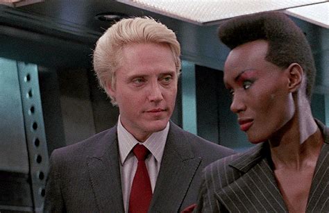 1985 Christopher Walken & Grace Jones ('A View to a Kill') : r ...