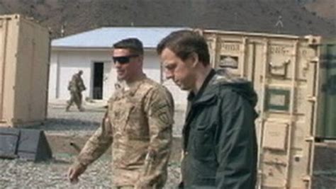 Soldiers Present Jake Tapper with Flag from Combat Outpost Keating ...