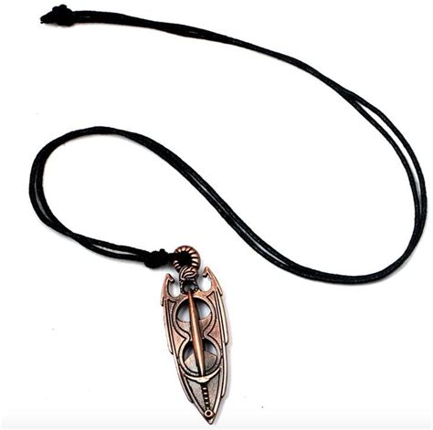 The Elder Scrolls V: Skyrim Necklace (With images) | Skyrim necklace, Necklace, Pendant necklace