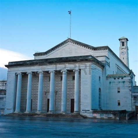 The entrance to Southampton Guildhall in the UK. Southampton City, Southampton England, Titanic ...