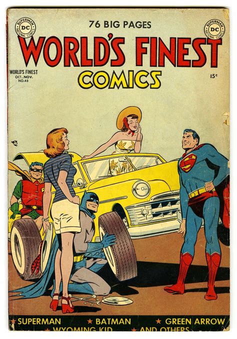 1950 - Before our comic book' heroes were turned into darker characters by modern writers ...