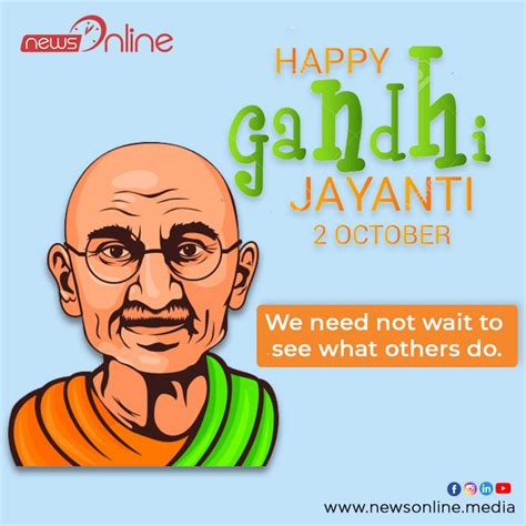 Gandhi Jayanti 2023 Quotes, Images, Wishes, Poster, Status, Messages