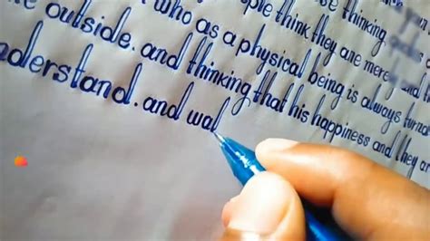 World Best Handwriting, One of the best handwriting in the world - YouTube