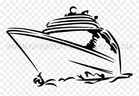 Cruise Ship - Silhouette Ship Cruise Images Clip Art - Png Download ...