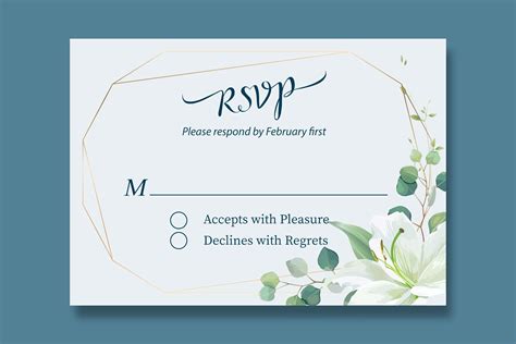 Why Is There an "M" on RSVP Cards? | Reader's Digest