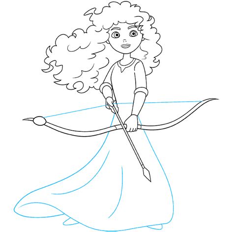 How To Draw Merida From Disney S Brave Drawings Disney Drawings | The ...