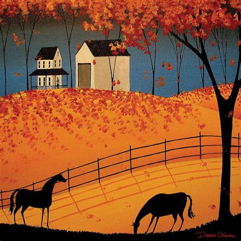 Shadows Of Autumn Canvas Print by Debbie Criswell | iCanvas | Art, Autumn art, Spirit animal art