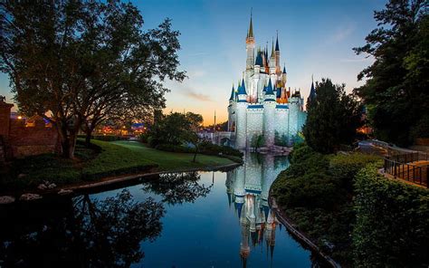 HD wallpaper: Disney, Walt Disney World, Castle, Cinderella Castle ...