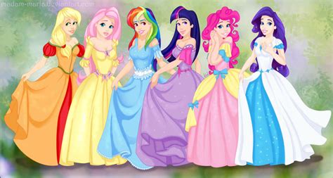 My Little Pony Princesses by madam-marla on DeviantArt