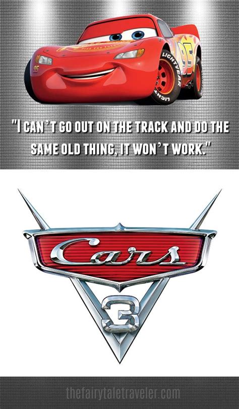 Cars 3 Quotes - Inspirational Quotes for All Ages + Blu-ray Bonus ...