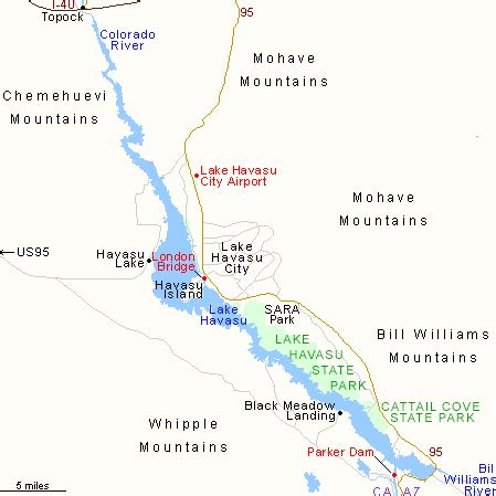 Lake Havasu City Map – Map Of The World