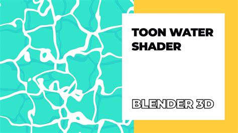 Toon Water Shader Tutorial - BlenderNation