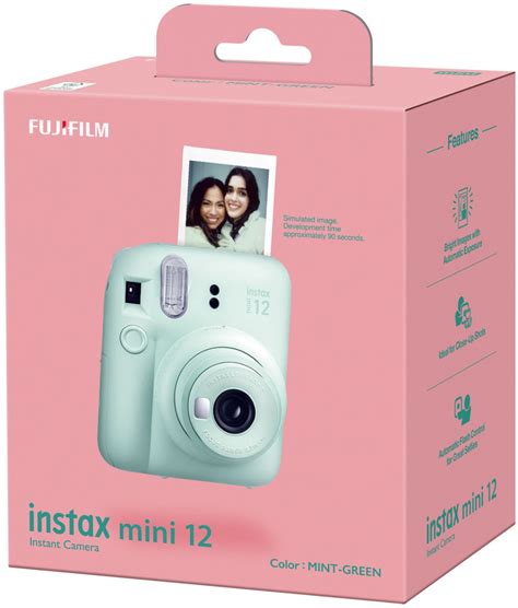 Technical Specs Fujifilm Instax Mini 12 mint green - Foto Erhardt