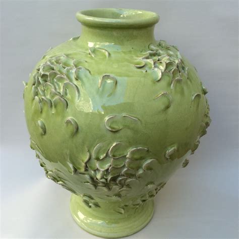 Textured Tuscan Handmade Ceramic Vase - Italian Pottery Outlet