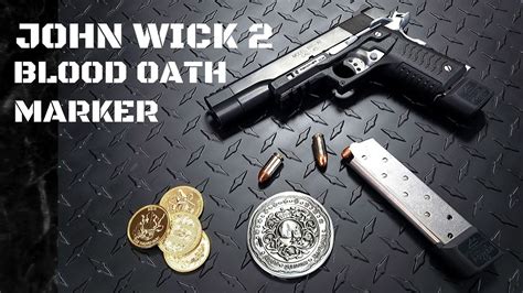 JOHN WICK: CHAPTER 2 Blood Oath Marker | Unboxing / Review - YouTube