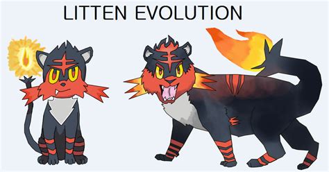 Pokemon Litten Evolution Names