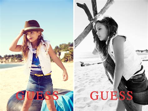 Dannielynn Birkhead, Anna Nicole Smith's daughter, models for Guess - CBS News