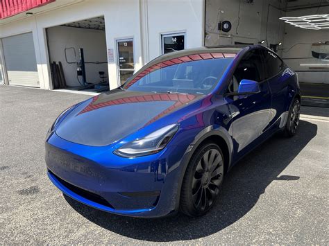 2023 Tesla Model Y (Blue Metallic) — DETAILERSHIP™