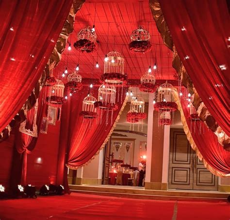 Royal Red Wedding Decor