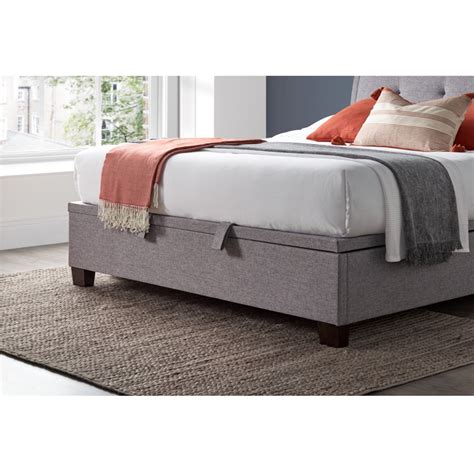 Accent Upholstered Ottoman Storage Bed Frame | Bae Beds