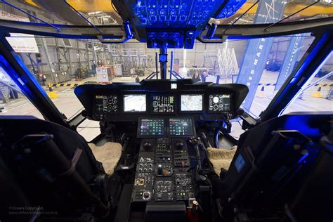 Cockpit of Royal Navy Merlin Mk2 Helicopter | Flight deck of… | Flickr