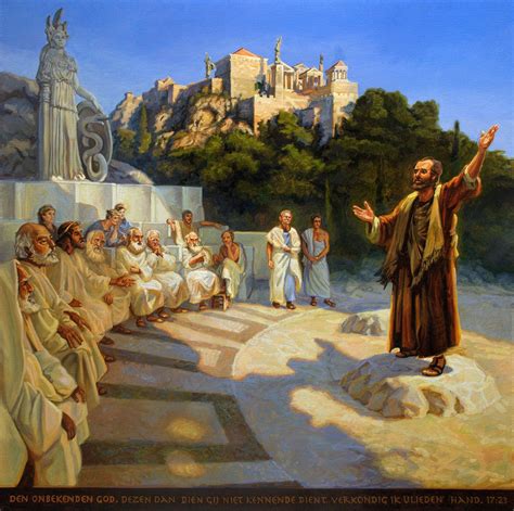 The apostle Paul on the Areopagus - Gospelimages