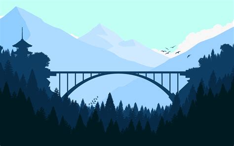 2880x1800 Bridge In Forest Minimalist 4k Macbook Pro Retina ,HD 4k Wallpapers,Images,Backgrounds ...