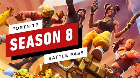 Fortnite Season 8 Battle Pass - YouTube