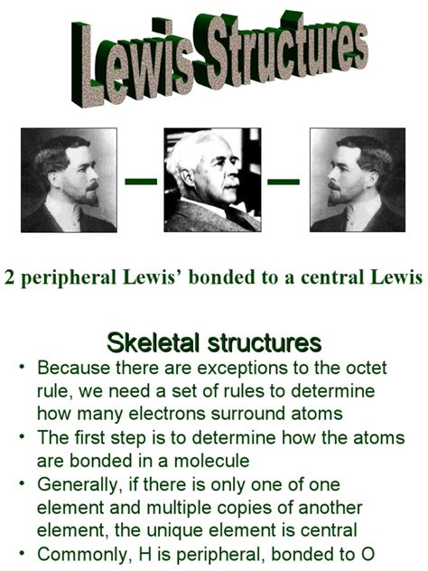 Lewis Structures | PDF