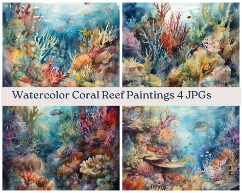 Coral Reef Painting Easy