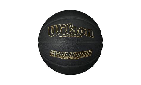 Wilson Evolution Black Edition Official Basketball, 29.5" - Black/Gold ...