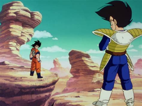 Vegeta Vs Goku Saiyan Saga