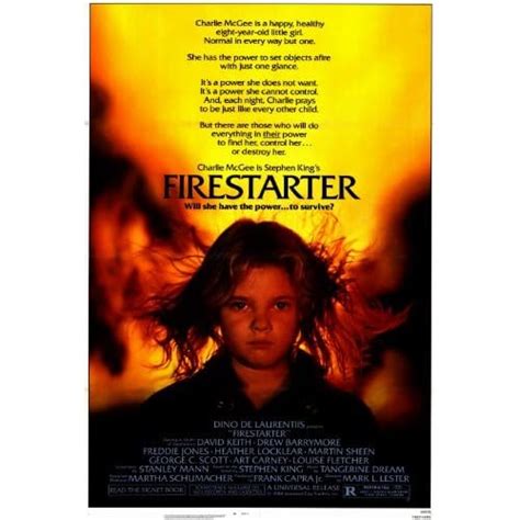 Firestarter Movie Poster (27 x 40 Inches - 69cm x 102cm) (1984) -(David ...