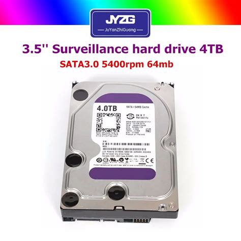 Refurbished 1tb To 6tb Hdd 3.5 Inch Used Sata Hard Drive 5400rpm Cctv ...